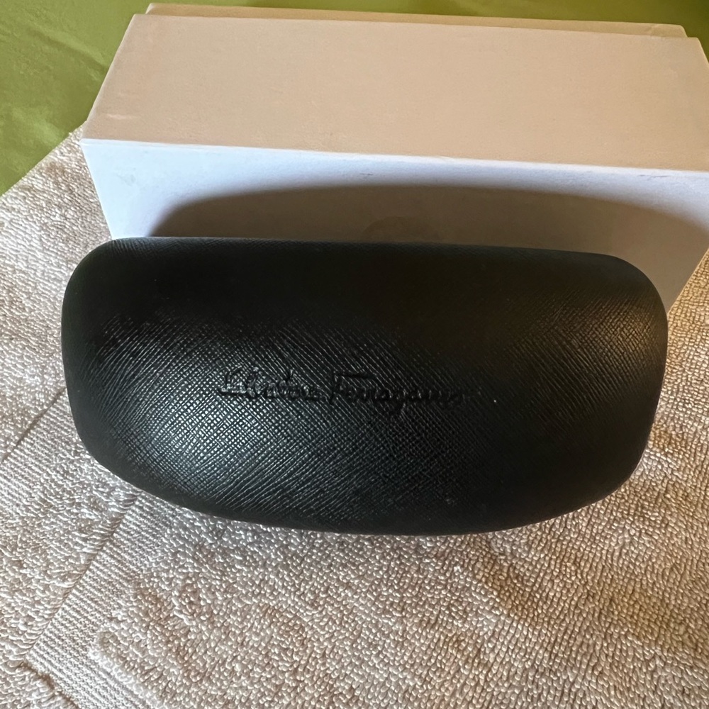 Salvatore Ferragamo Black Sunglasses Case